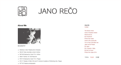 Desktop Screenshot of janoreco.cz